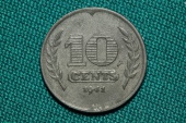 Нидерланды 10 центов 1941 года
