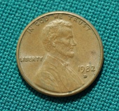 США 1 цент 1982 года D