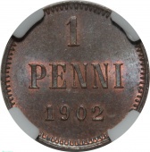   1  1902 .   MS64BN