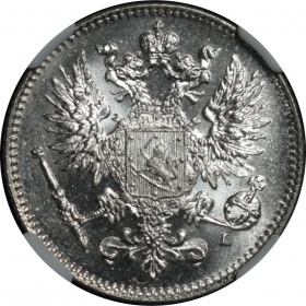 ������� ��������� 50 ����� 1908 ���� L � ����� ��� MS 65