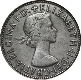 Великобритания (Англия) 1 пенни 1965 года