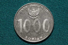 Индонезия 1000 рупий 2010 года