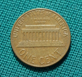  США 1 цент 1962 года D
