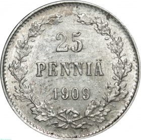   25  1909  L UNC