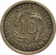 Германия 10 пфеннигов 1924 года G