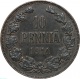 Русская Финляндия 10 пенни 1914 года