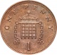 Великобритания (Англия) 1 пенни 2002 года