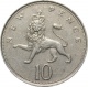Великобритания (Англия) 10 пенсов 1974 года