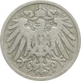 Германия 10 пфеннигов 1899 года A