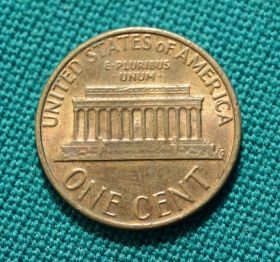 США 1 цент 1980 года