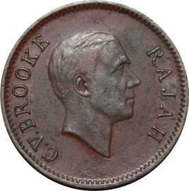 Саравак 1 цент 1927 года