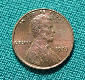 США 1 цент 1979 года