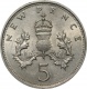Великобритания (Англия) 5 пенсов 1968 года