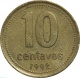 Аргентина 10 сентаво 1992 года