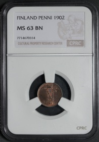   1  1902 .  CPRS MS63BN