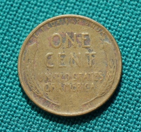 США 1 цент 1955 года D