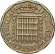 Великобритания (Англия) 3 пенса 1954 года