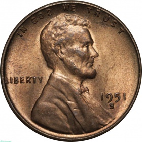  1  1951  S UNC