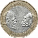 Великобритания (Англия) 2 фунта 2009 года. 200 лет со дня рождения Ч. Дарвина 