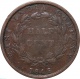 Стрейтс Сеттлементс 1/2 цента 1845 года