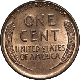США 1 цент 1950 года UNC