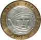 Россия 10 рублей 2001 года СПМД. 40-летие космического полета Ю.А. Гагарина