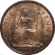 Великобритания (Англия) 1 пенни 1961 года UNC