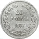 Русская Финляндия 25 пенни 1897 г. L