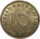 Германия 10 пфеннигов 1939 года B