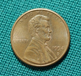 США 1 цент 1994 года D