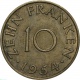 Саарланд 10 франков 1954 года