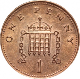 Великобритания (Англия) 1 пенни 2006 года
