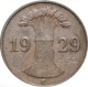 Германия 1 пфенниг 1929 года E