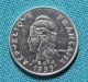 Французcкая Полинезия 10 франков 1999 года. А