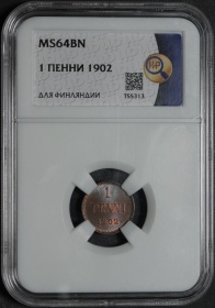   1  1902 .   MS64BN